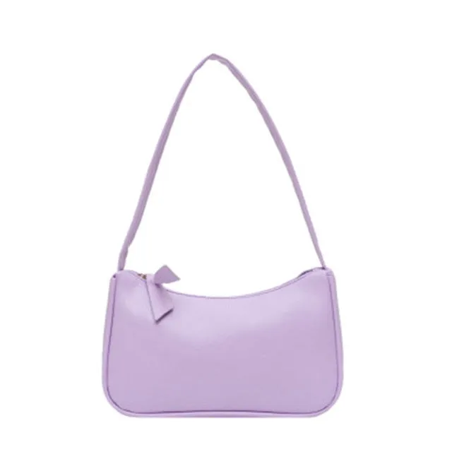 Retro Totes Bags For Women 2020 Trendy Vintage Handbag Soft Leather Female Small Subaxillary Bags Casual Retro Mini Shoulder Bag