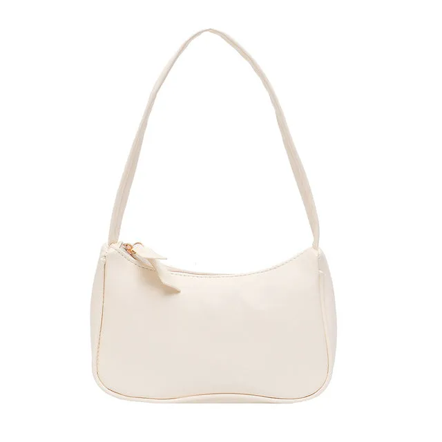 Retro Totes Bags For Women 2020 Trendy Vintage Handbag Soft Leather Female Small Subaxillary Bags Casual Retro Mini Shoulder Bag