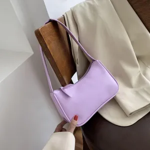 Retro Totes Bags For Women 2020 Trendy Vintage Handbag Soft Leather Female Small Subaxillary Bags Casual Retro Mini Shoulder Bag