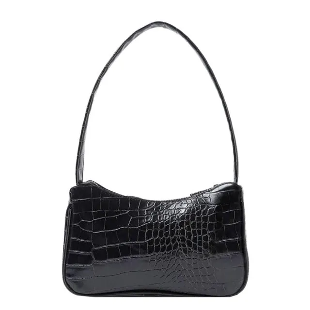 Retro Totes Bags For Women 2020 Trendy Vintage Handbag Soft Leather Female Small Subaxillary Bags Casual Retro Mini Shoulder Bag