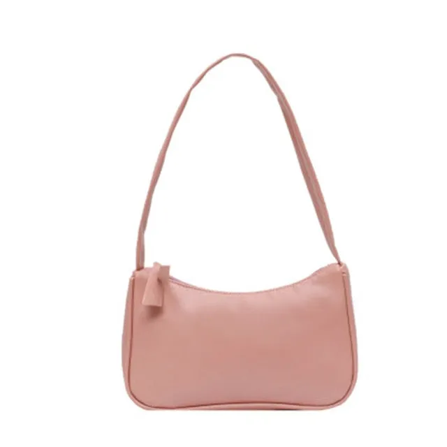 Retro Totes Bags For Women 2020 Trendy Vintage Handbag Soft Leather Female Small Subaxillary Bags Casual Retro Mini Shoulder Bag