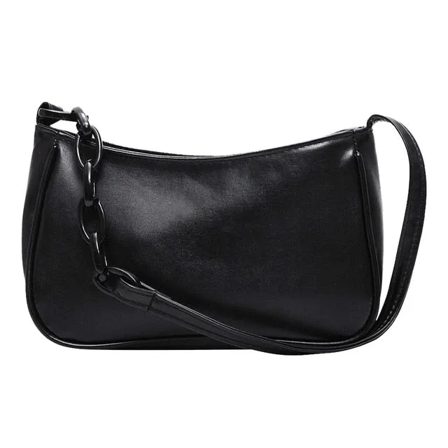 Retro Totes Bags For Women 2020 Trendy Vintage Handbag Soft Leather Female Small Subaxillary Bags Casual Retro Mini Shoulder Bag