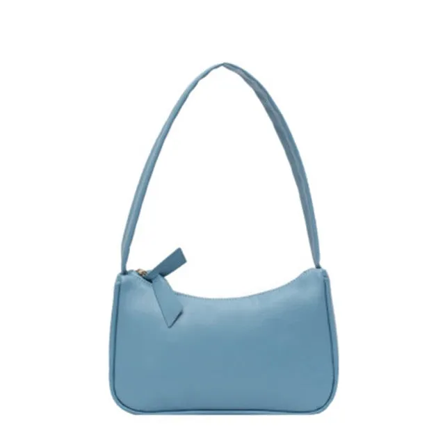 Retro Totes Bags For Women 2020 Trendy Vintage Handbag Soft Leather Female Small Subaxillary Bags Casual Retro Mini Shoulder Bag