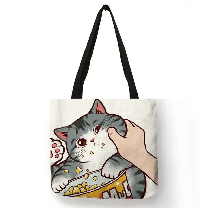 Reusable Shopping Bag Outdoor Beach Bag Totes