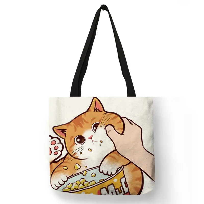 Reusable Shopping Bag Outdoor Beach Bag Totes