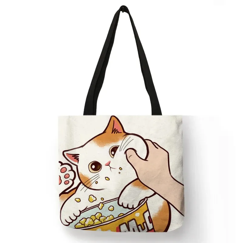 Reusable Shopping Bag Outdoor Beach Bag Totes