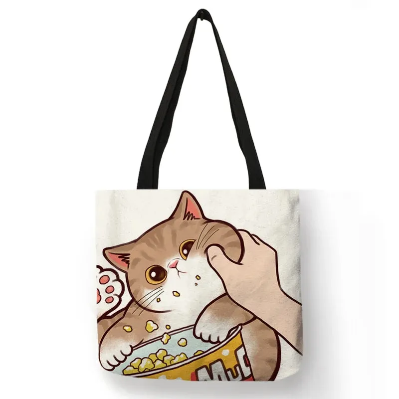 Reusable Shopping Bag Outdoor Beach Bag Totes