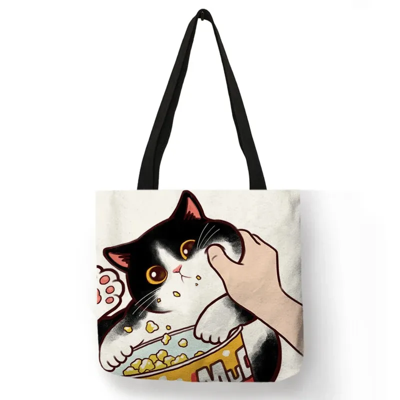 Reusable Shopping Bag Outdoor Beach Bag Totes