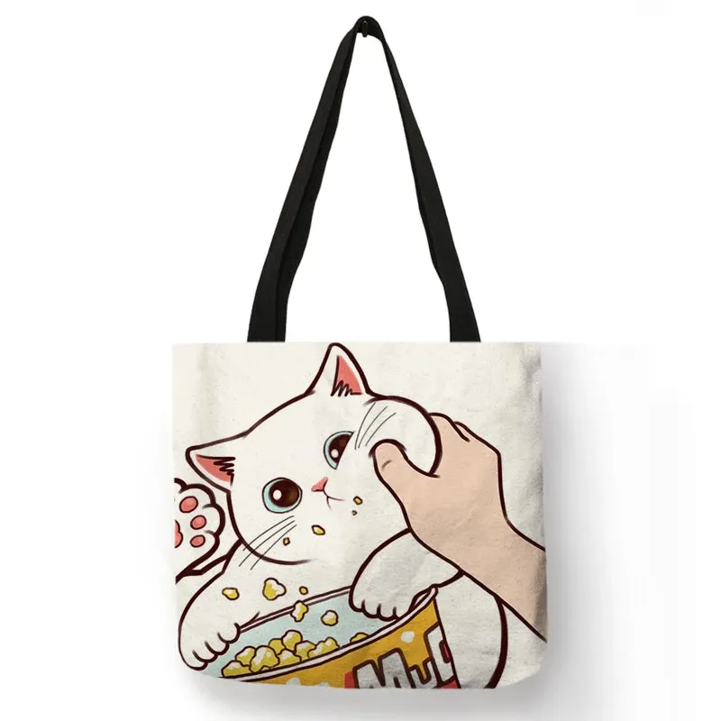 Reusable Shopping Bag Outdoor Beach Bag Totes