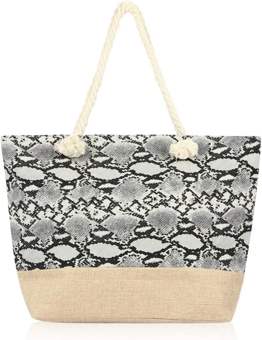 RIAH FASHION Boho Rattan Crochet Straw Woven Basket Bali Handbag - Round Circle Crossbody, Large Shopper Beach Tote Bag