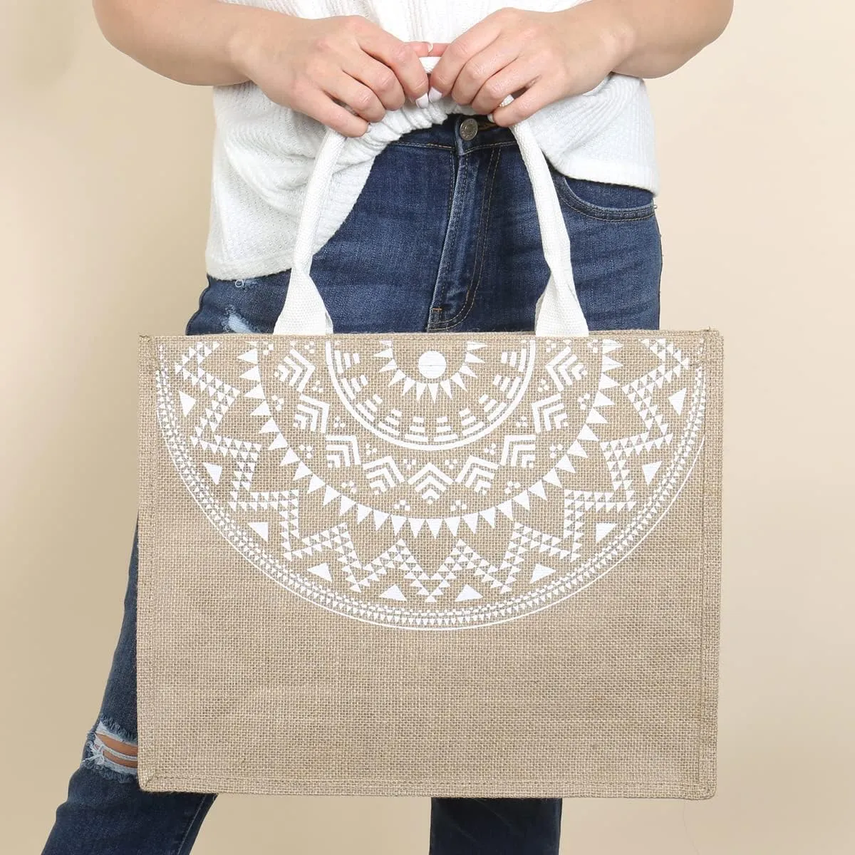 RIAH FASHION Large Reusable Eco Shopper Beach Tote - Travel Shoulder Bag Pineapple, Flower, Skull, Leaf Straw, Leopard Canvas