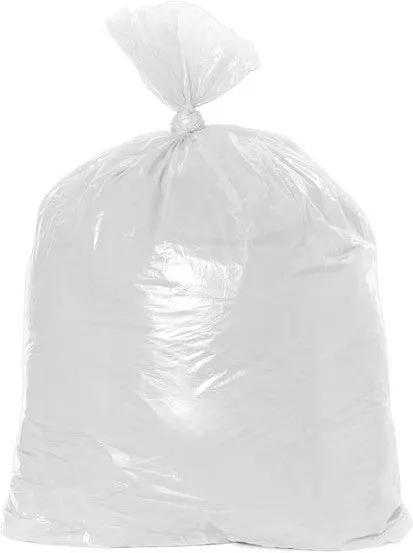 RiteSource - 24" x 22" Regular White Garbage Bags, 500/cs - 2422RW