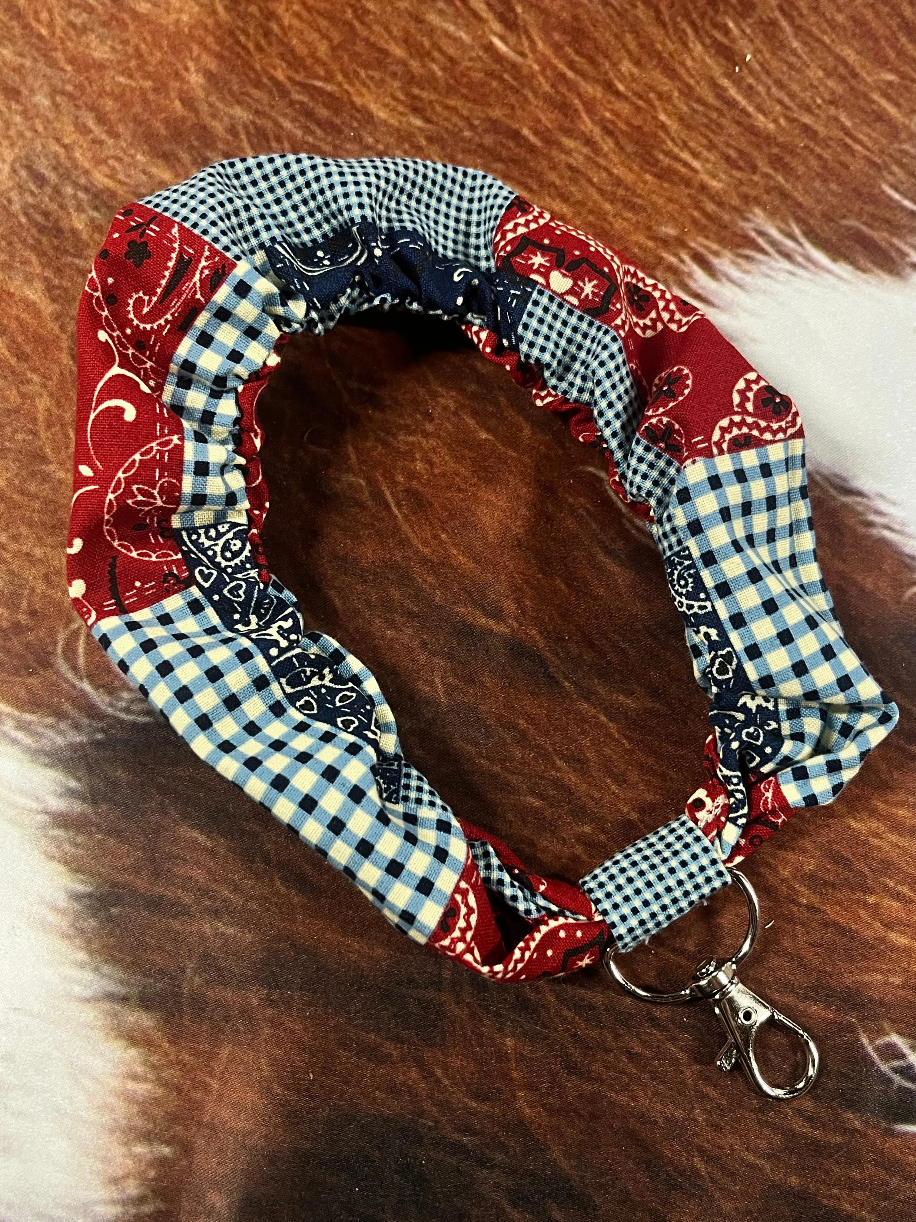 Ruffle Keychain