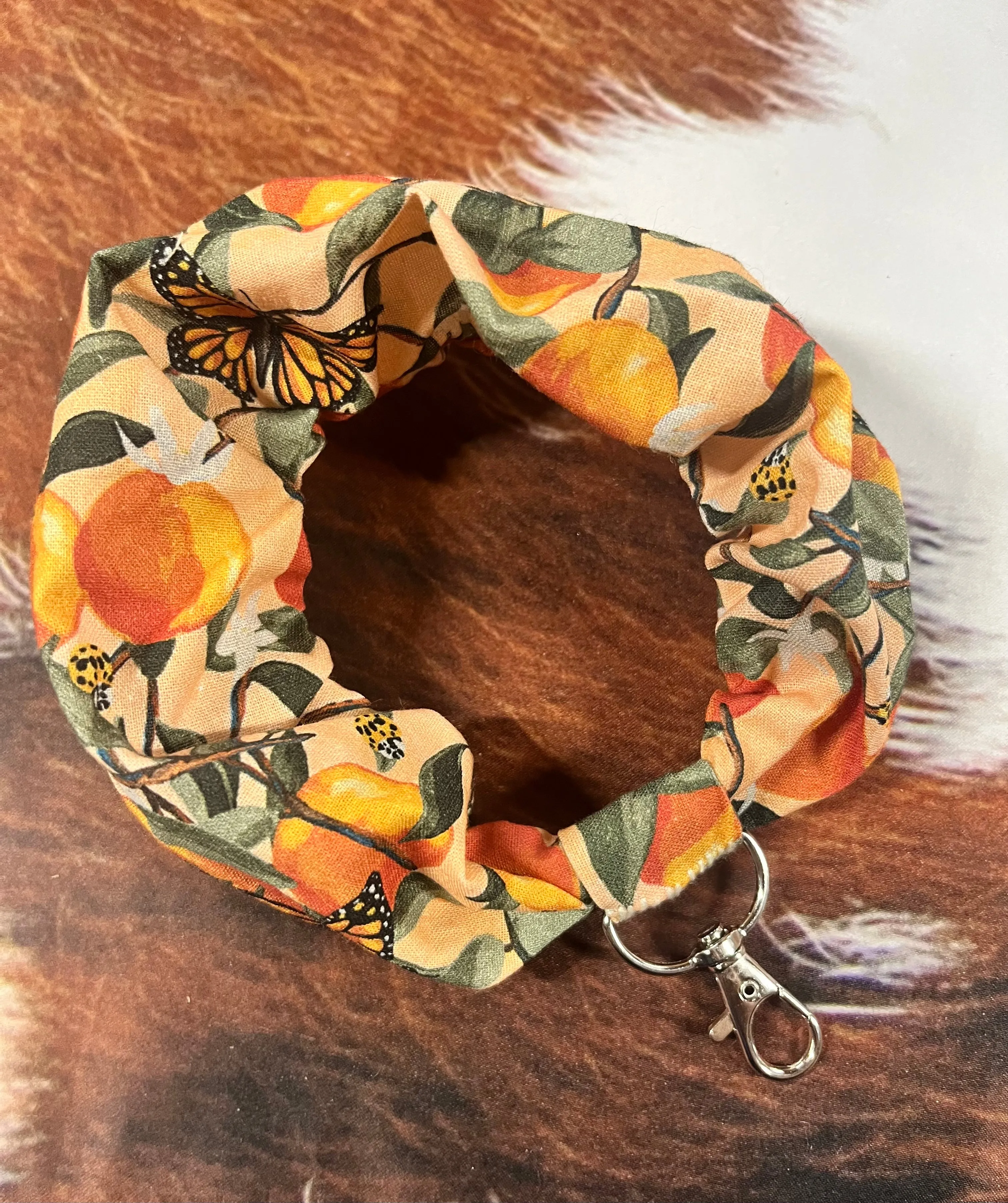 Ruffle Keychain