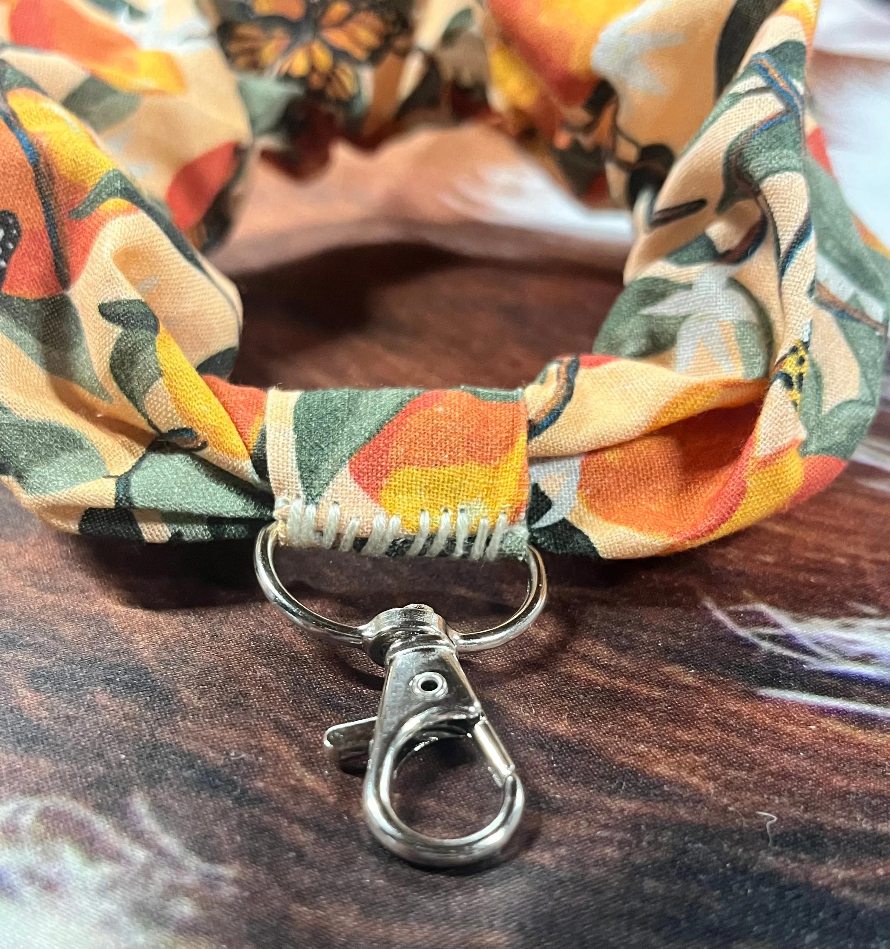 Ruffle Keychain
