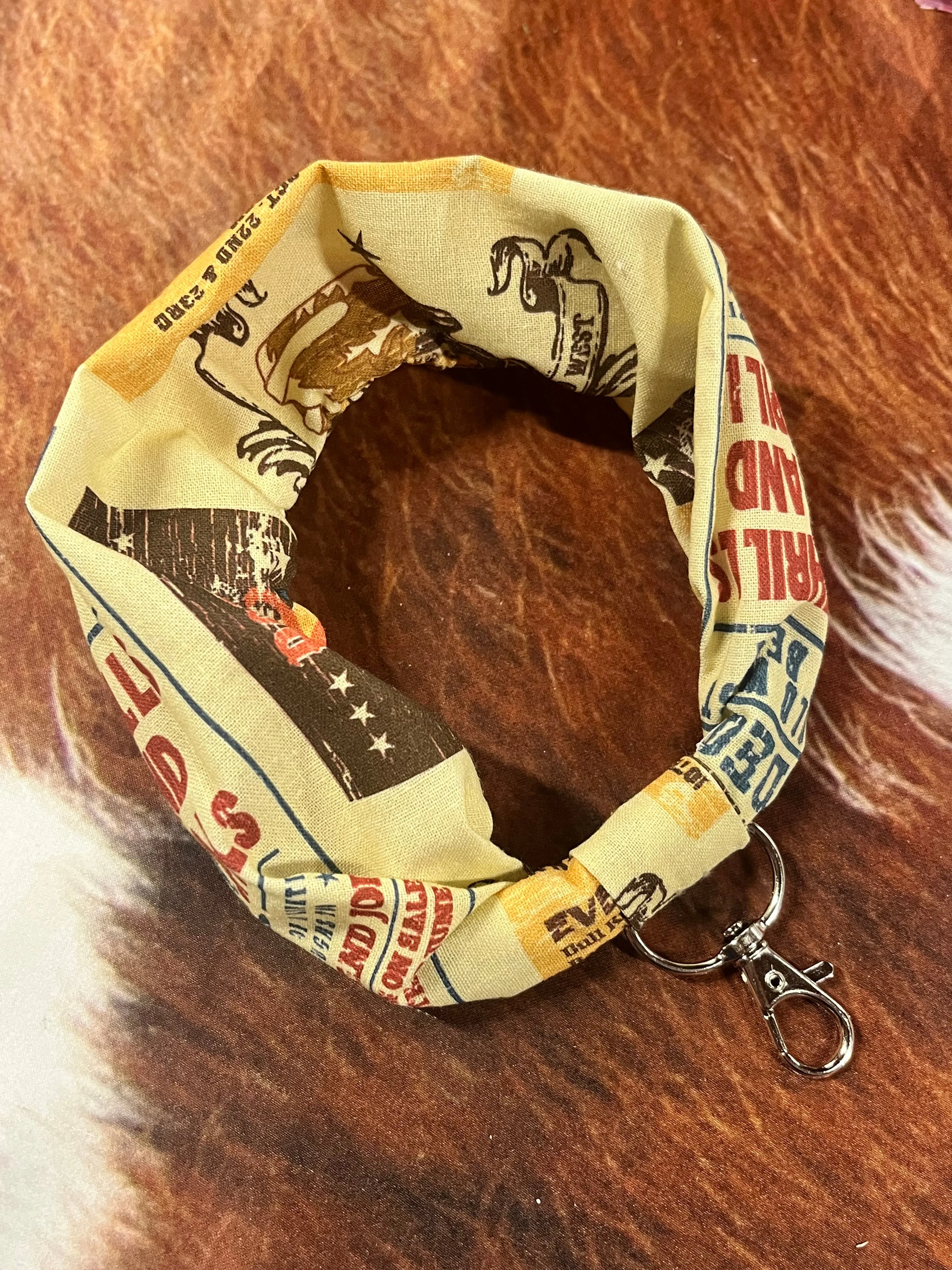 Ruffle Keychain