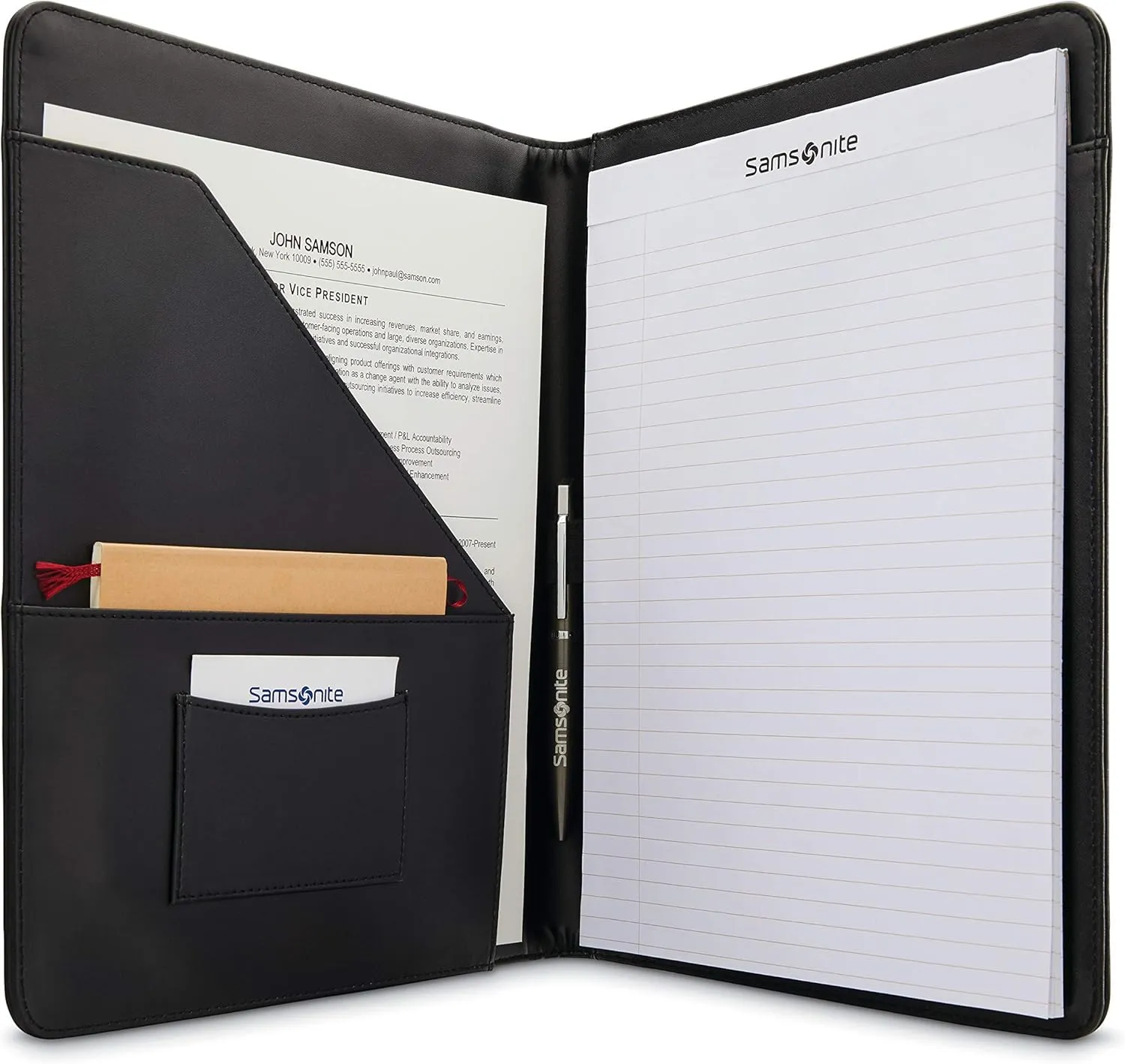Samsonite Xenon Leather Business Portfolio