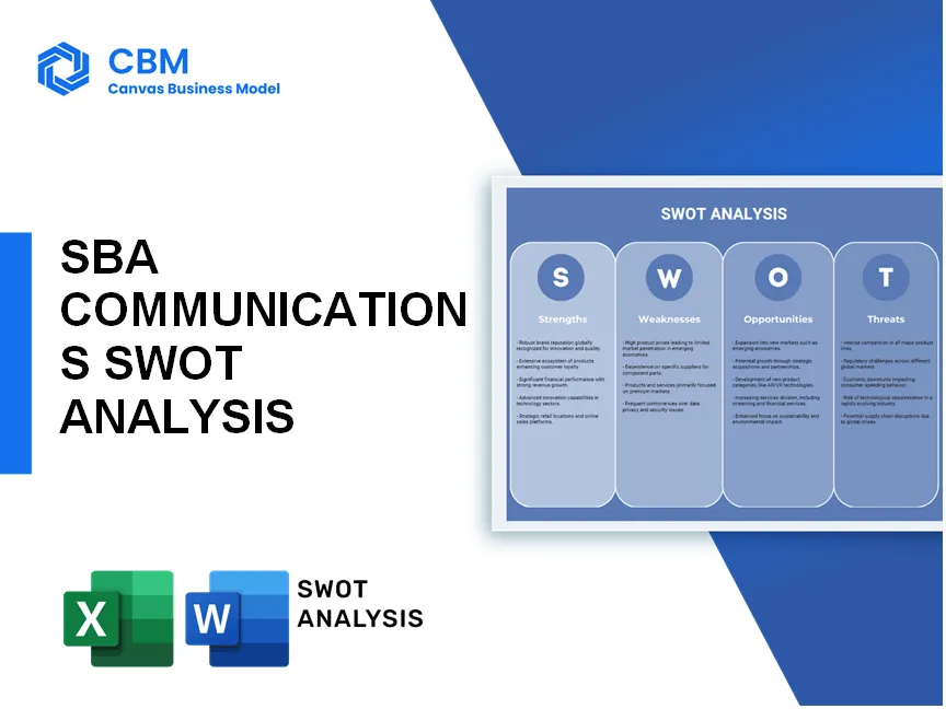 SBA COMMUNICATIONS SWOT ANALYSIS
