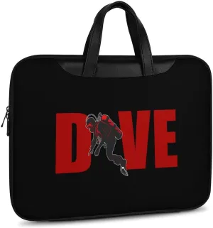 Scuba Diving Diver Laptop Tote Bag Waterproof Computer Carrying Case Business Office Briefcase