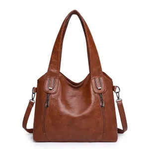 Seravina Retro Shoulder Tote – Timeless Style with Everyday Function