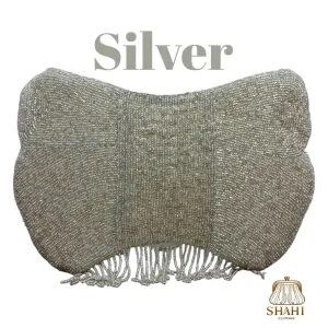 Shahi Clutches - Handcrafted Twilight Bow Clutch for Women, Pakistani Handmade Product