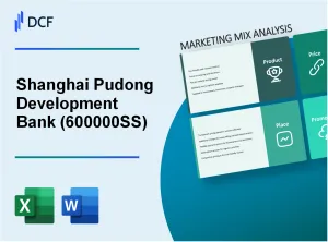 Shanghai Pudong Development Bank Co., Ltd. (600000.SS): Marketing Mix Analysis