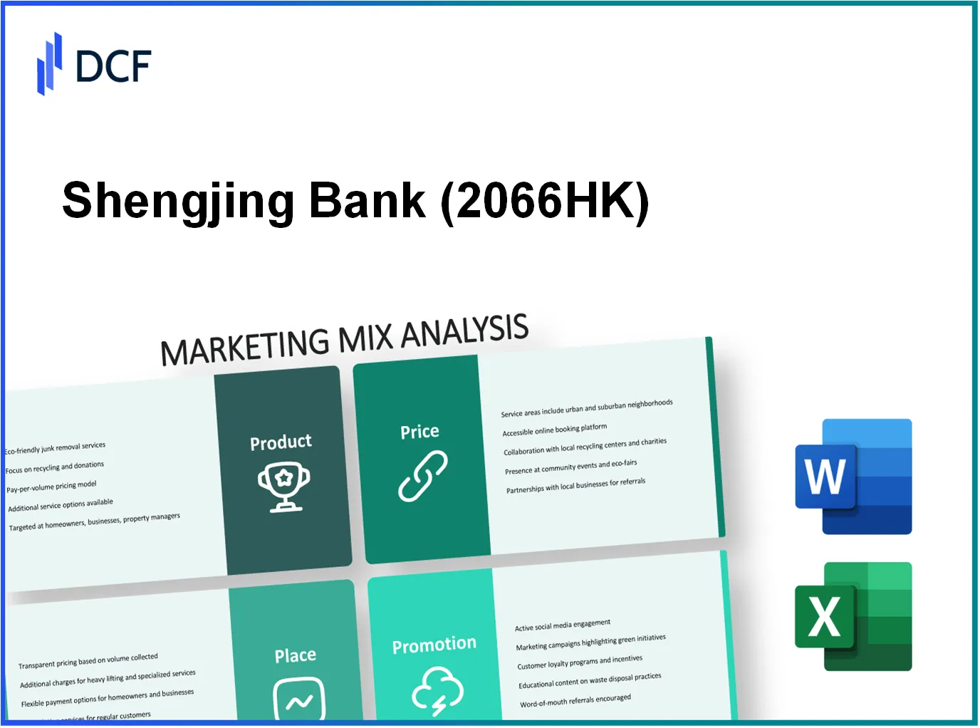 Shengjing Bank Co., Ltd. (2066.HK): Marketing Mix Analysis