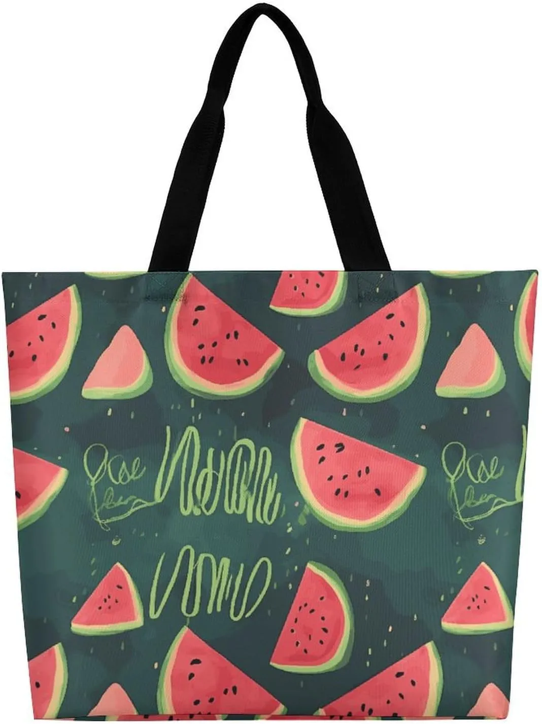 Shopping Bag for Women, Dog Pattern Tote Bag, Large Capacity Shoulder Bags for Groceries Travel