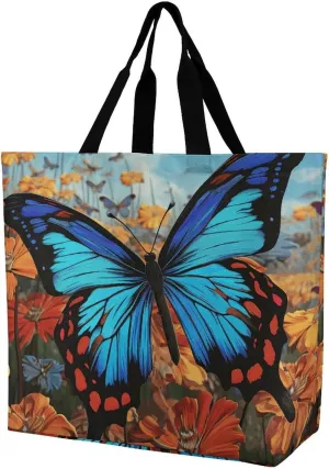 Shopping Bag for Women, Steampunk Clock Tote Bag, Large Capacity Shoulder Bags for Groceries Travel