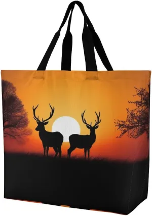 Shopping Bag for Women, Various Fruits Tote Bag, Large Capacity Shoulder Bags for Groceries Travel