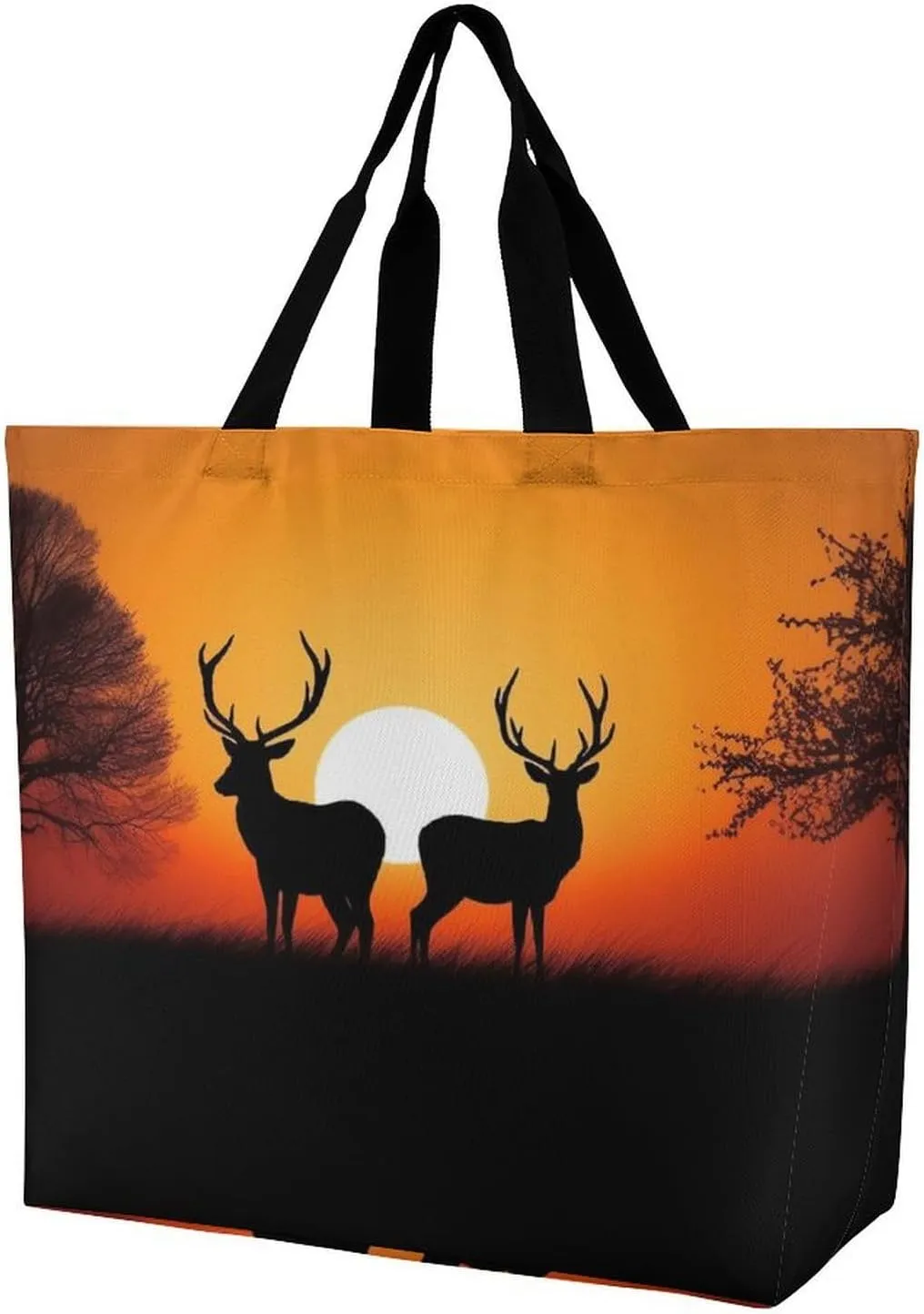 Shopping Bag for Women, Various Fruits Tote Bag, Large Capacity Shoulder Bags for Groceries Travel