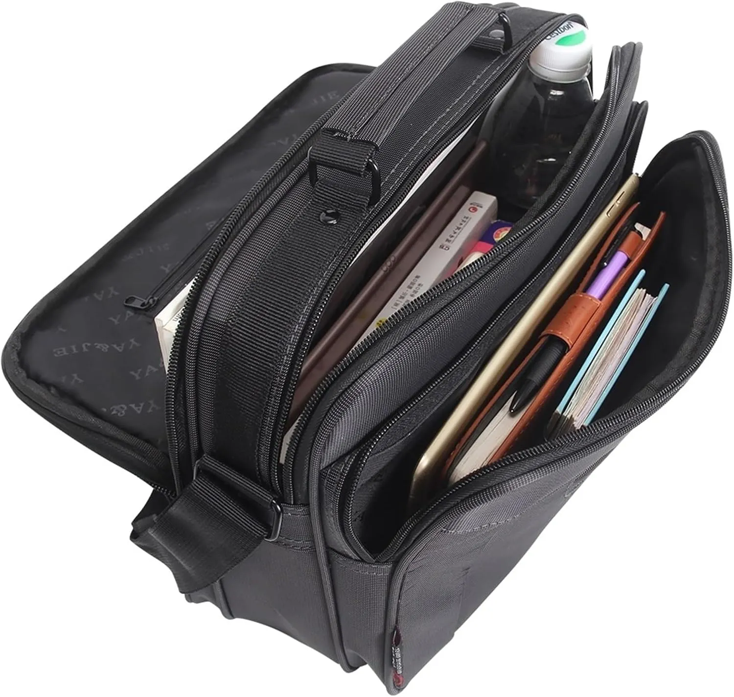 Shoulder bag men Small bag Business Briefcase Large Capacity Multifunction fashion casual waterproof