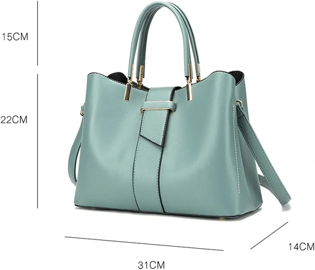 Shoulder Bags Women Leather Handbags Shoulder Bags for Women Purses and Handbags Lady Hand Bags(Coffee)
