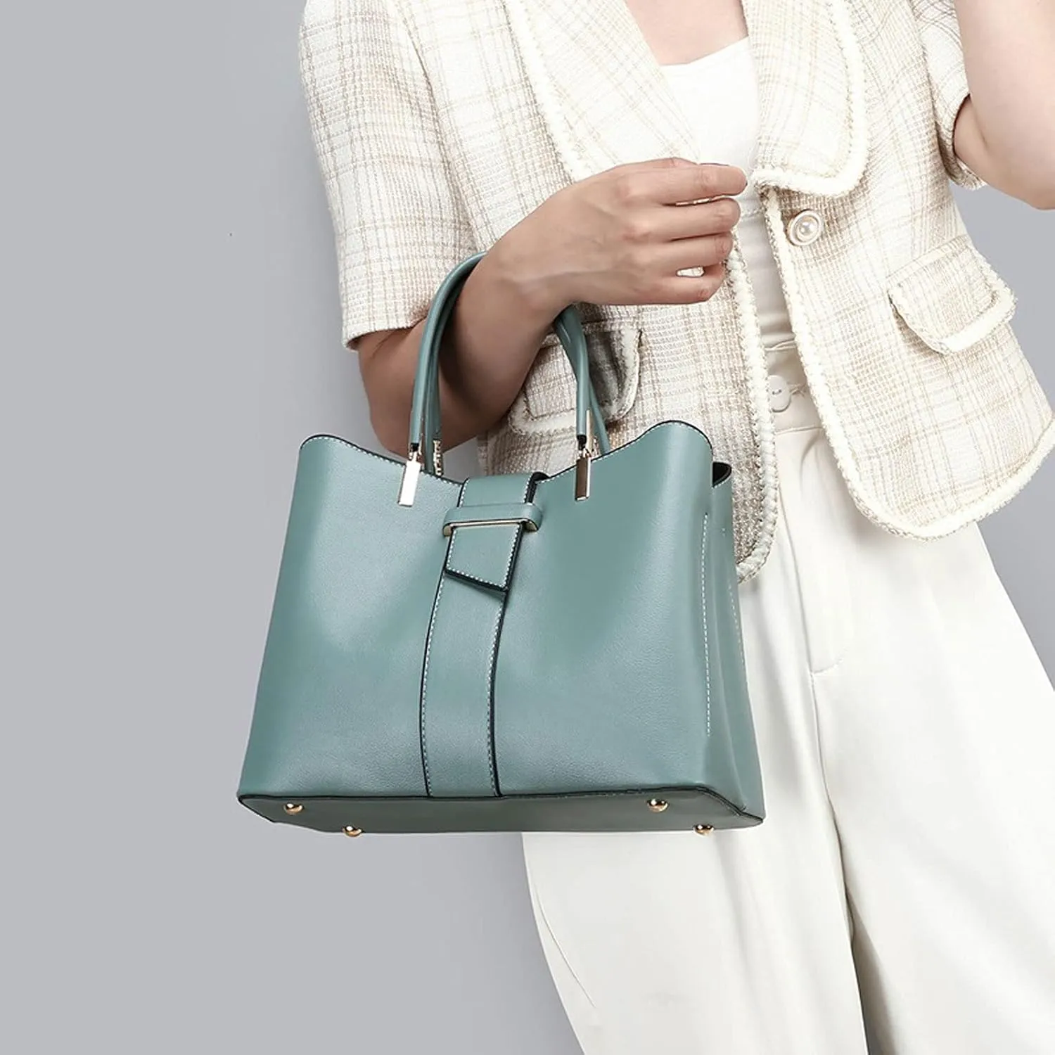 Shoulder Bags Women Leather Handbags Shoulder Bags for Women Purses and Handbags Lady Hand Bags(Coffee)
