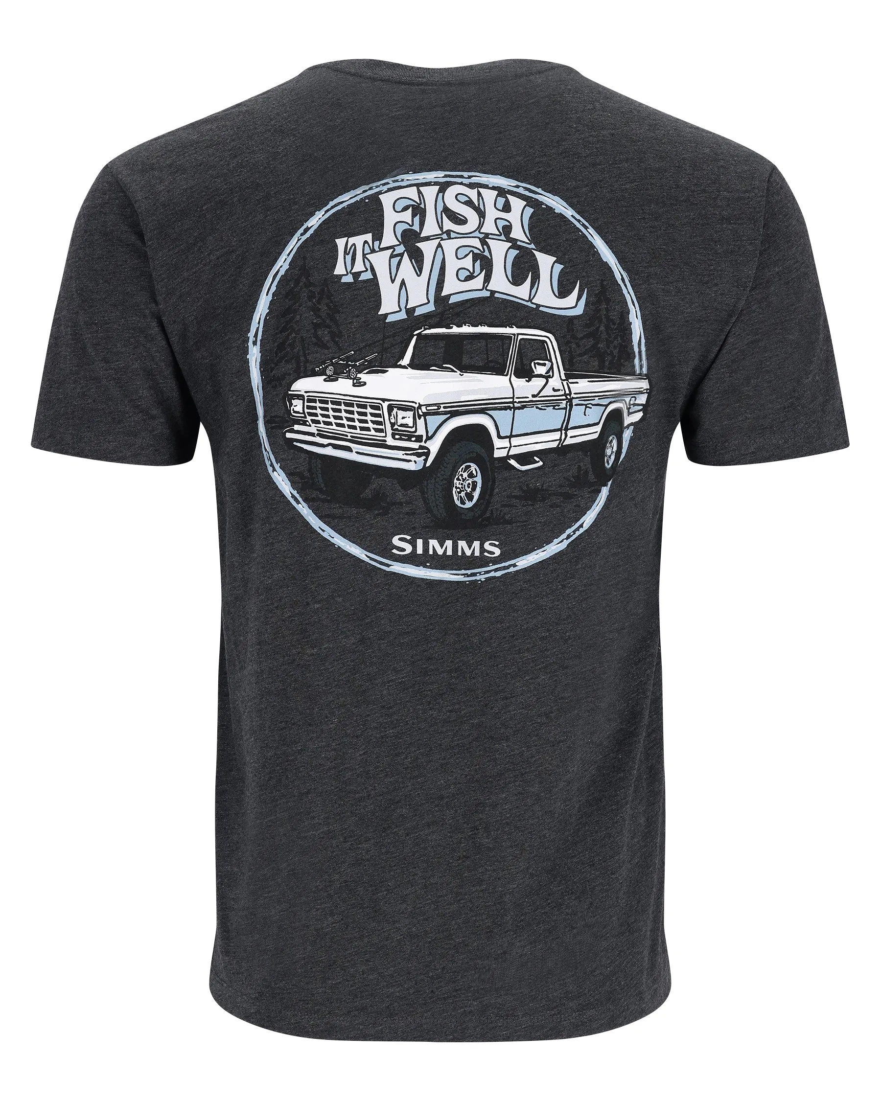 Simms M's Fish it Well Truck T-Shirt