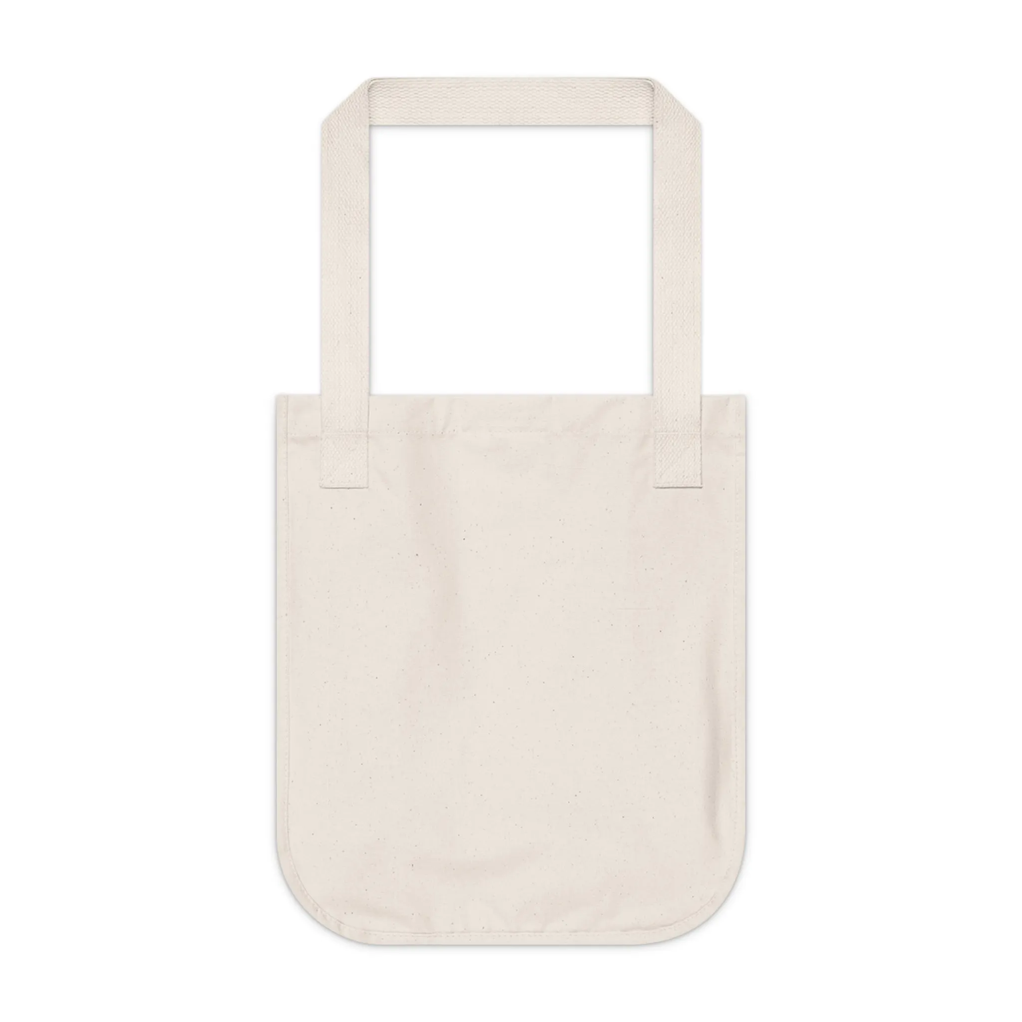 Simple Elegance Eco Tote - Organic Cotton Canvas Bag, Minimalist Design with Positive Vibes, Sustainable Fashion