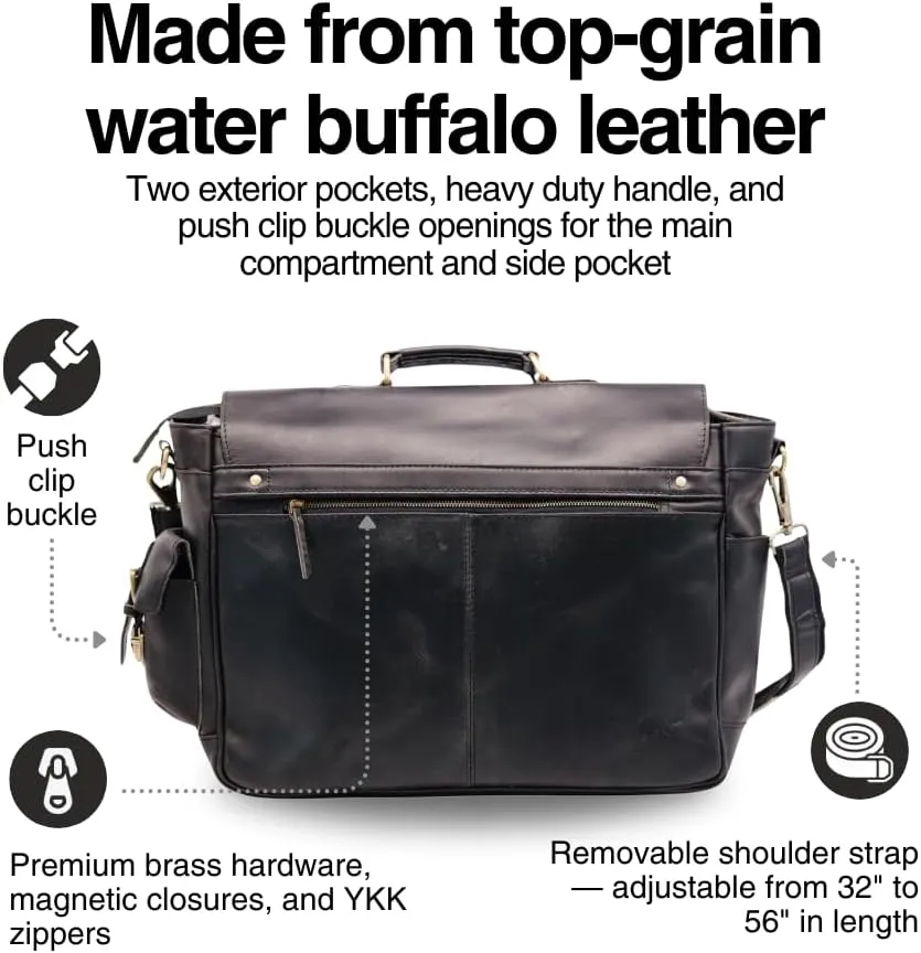 Sitka Leather Messenger
