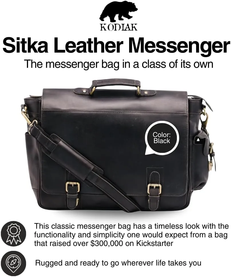 Sitka Leather Messenger