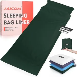 Sleeping Bag Liner Ultralight - Travel Sheets for Hotel, Portable & Comfortable & Quick-Drying Adult Sleep Sack for Camping, Business Trips, Traveling, Hostel