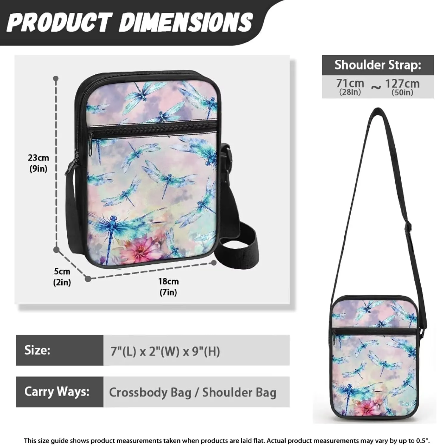 Small Crossbody Purse Cute Travel Cell Phone Purse Kawaii Cross Body Bag Purses for Women Men Boys Girls