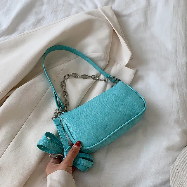 Small PU Leather Crossbody Bags For Women 2020 Simple Shoulder Handbags Female Travel Totes Lady Fashion Cross Body Bag