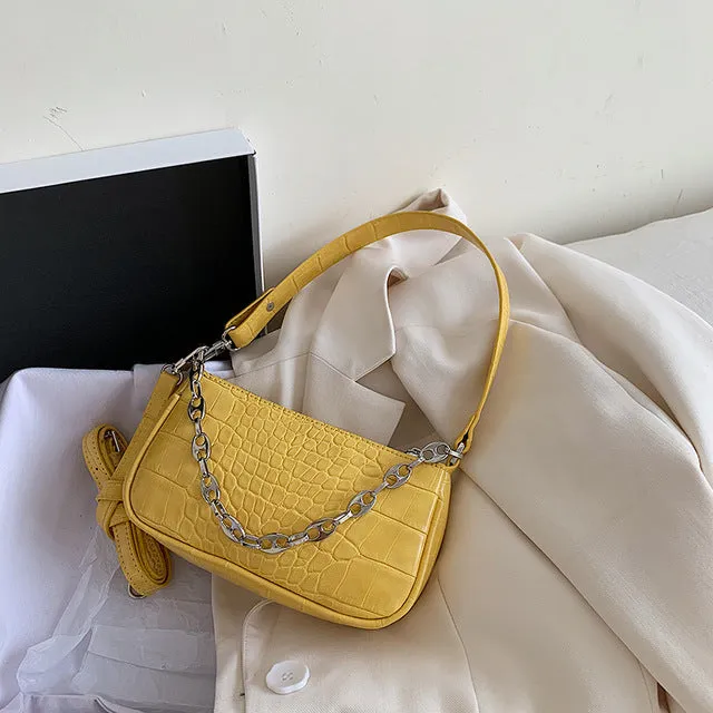 Small PU Leather Crossbody Bags For Women 2020 Simple Shoulder Handbags Female Travel Totes Lady Fashion Cross Body Bag