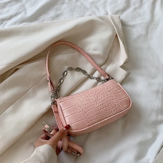 Small PU Leather Crossbody Bags For Women 2020 Simple Shoulder Handbags Female Travel Totes Lady Fashion Cross Body Bag