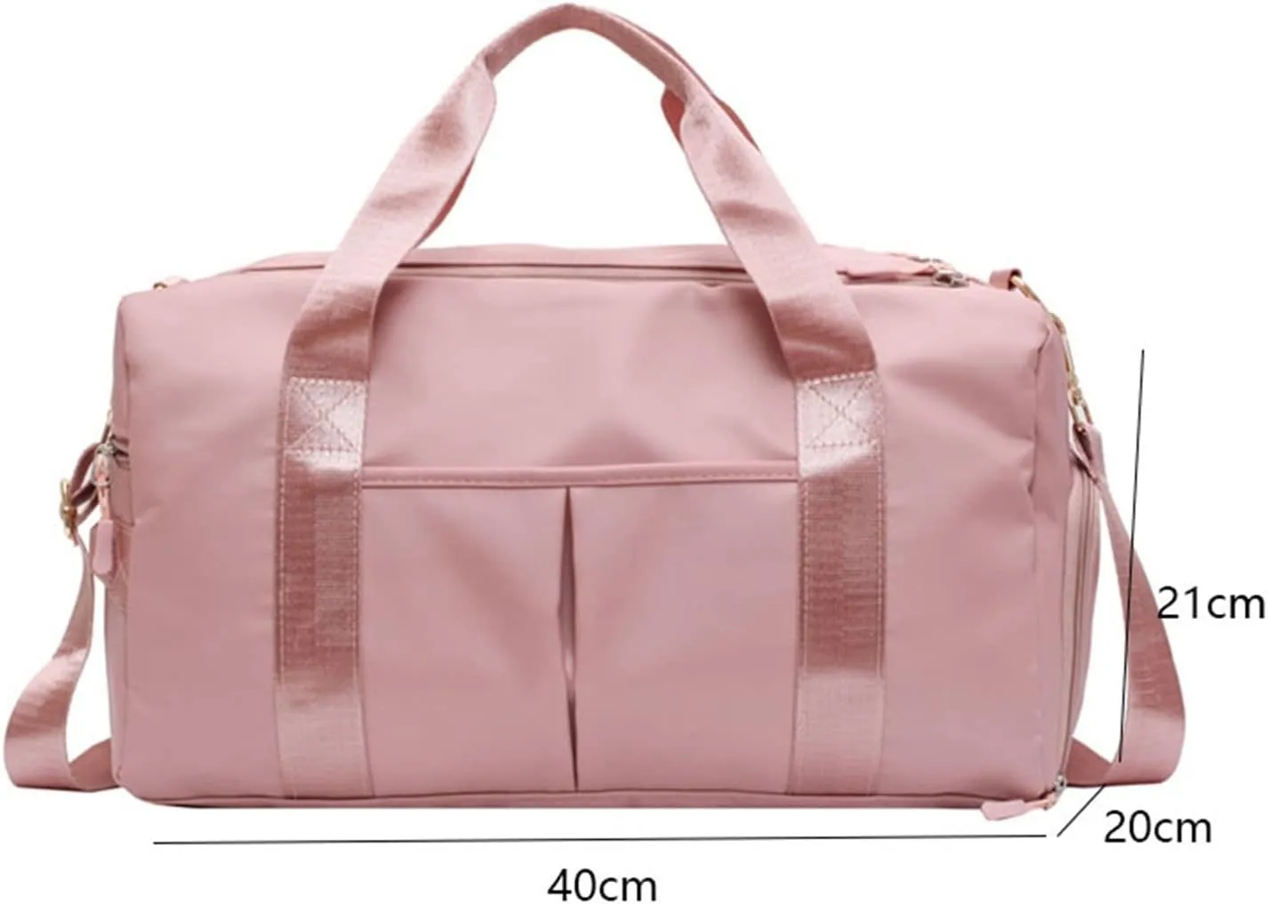 Sports Duffel Bags Dry Wet Black Gym Bag Women Shoe Compartment Training Yoga Sac De Sport Bags For Fitness(Dark Purple)