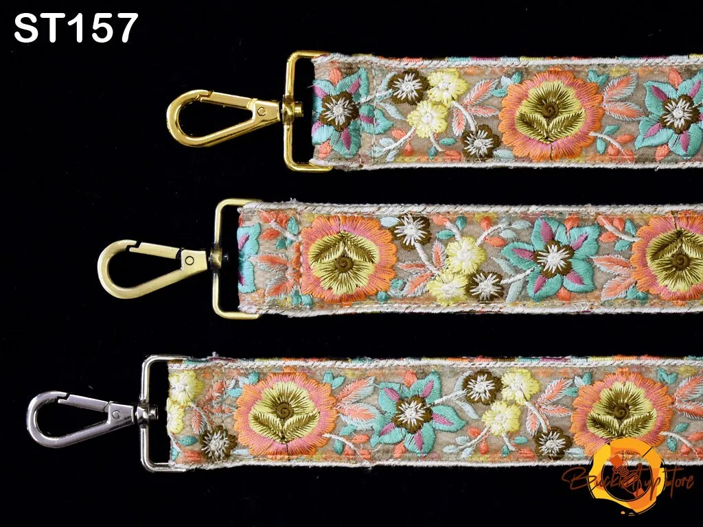 Strap for Purses Shoulder Crossbody Straps Replacement Strap Tote Messenger Bags Embroidered Boho Guitar Strap Handbag Strap Gift for Mom