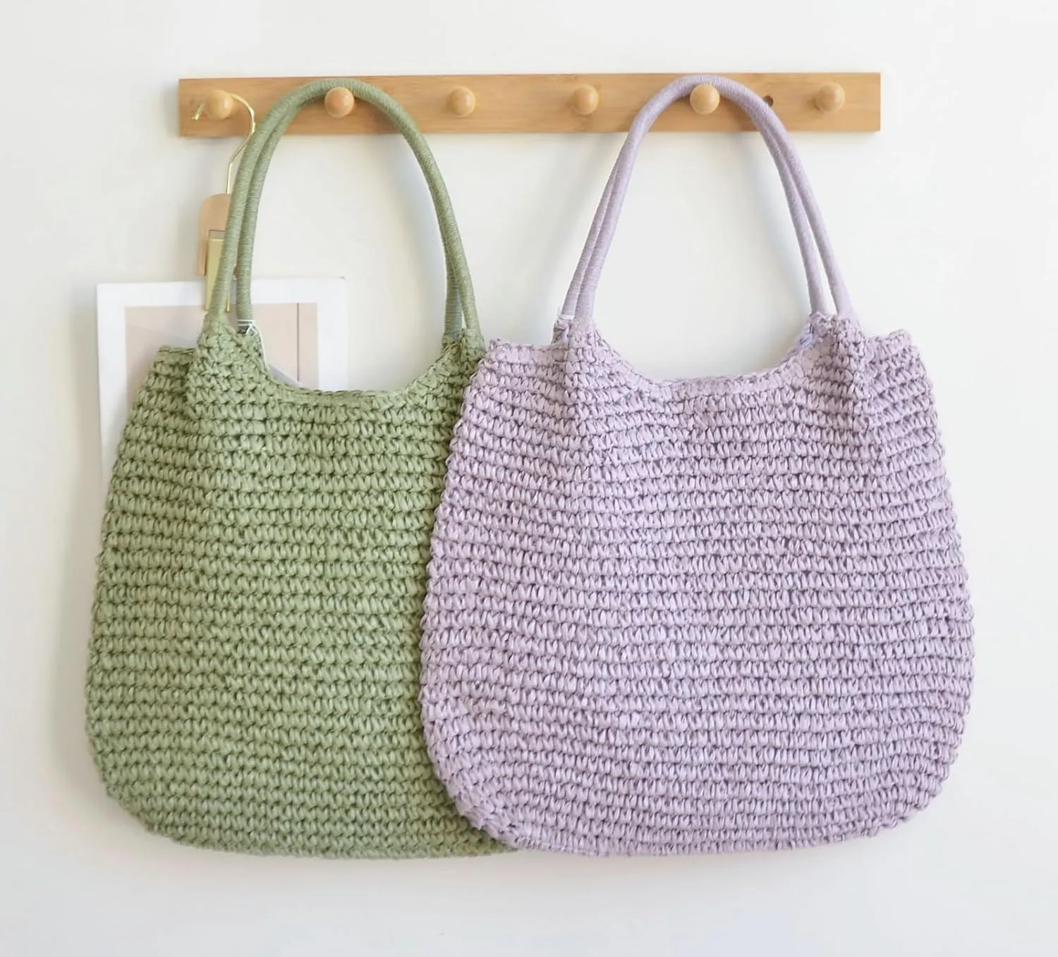 Straw Beach Bag for Women Hobo Tote Purse Shoulder Bag Everything Holiday Work Everyday Summer Outdoor Vacation