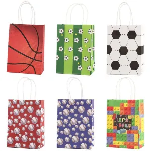 Stylish Paper Party Bags 6 Styles 30PCS