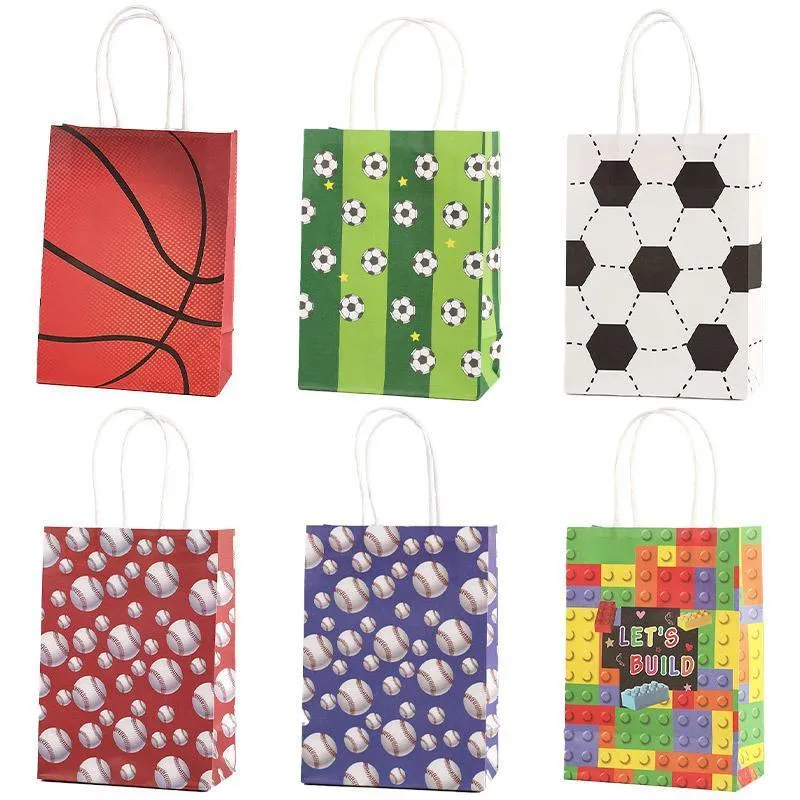 Stylish Paper Party Bags 6 Styles 30PCS