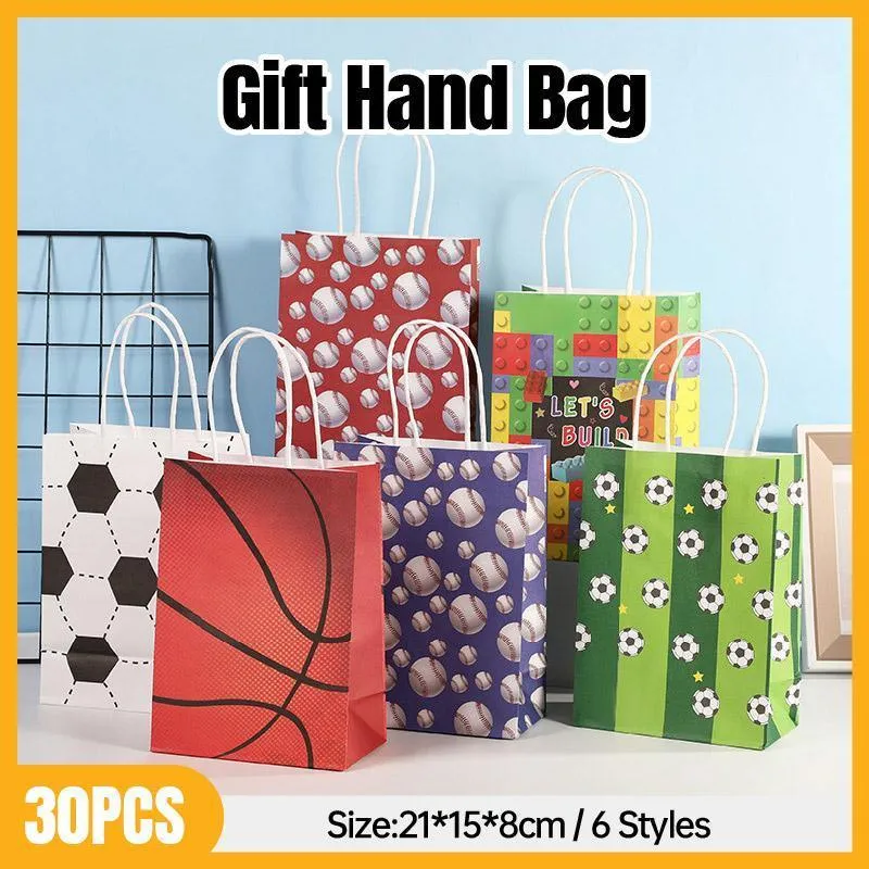 Stylish Paper Party Bags 6 Styles 30PCS