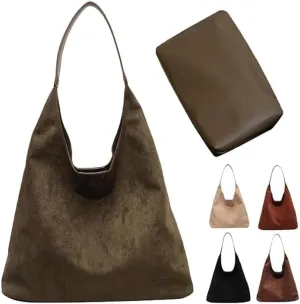 Suede Bag for Women Suede Hobo Bags Suedes Tote Bag Suedes Handbag Shoulder Bag
